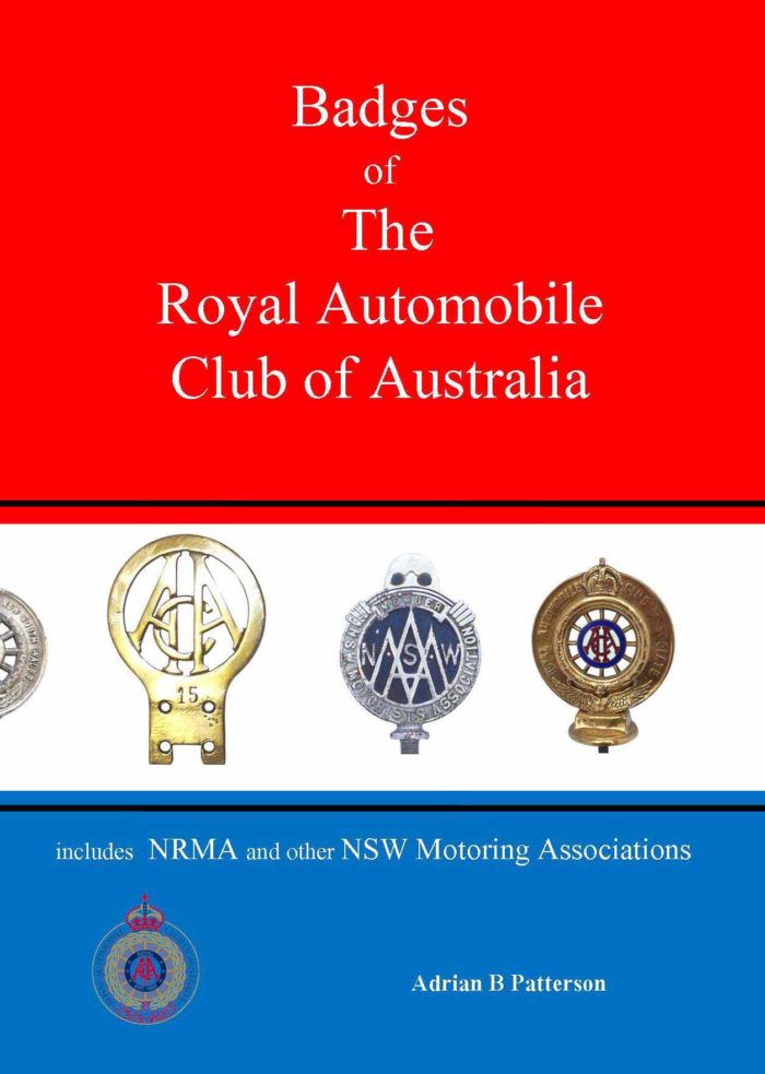 RACA Badge book